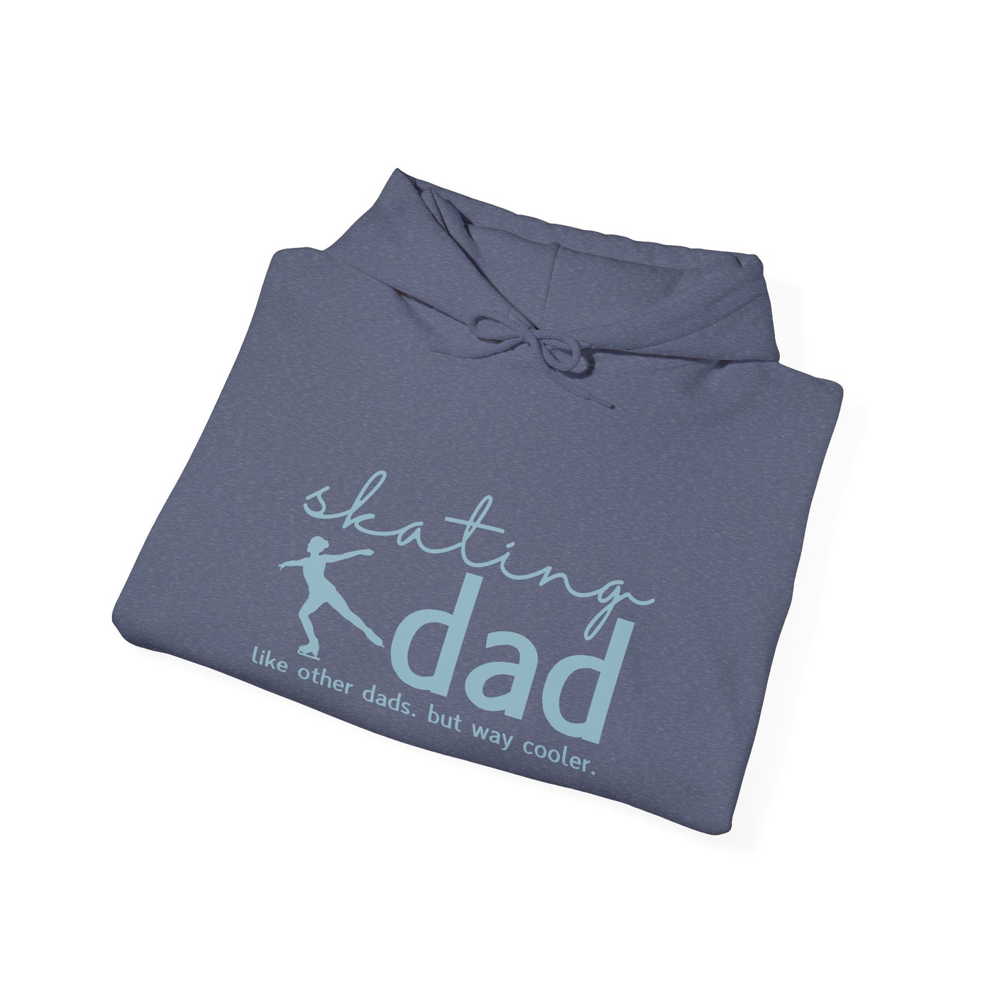 Skater Dad Hoodie | Figure Skating Dad Hoodie | Gift for Figure Skater Dad | Christmas Gift for Ice Skater Dad