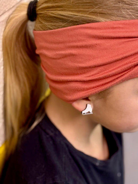 Figure Skate Earrings - Ice Skating Jewelry Gift for Skaters & Coaches