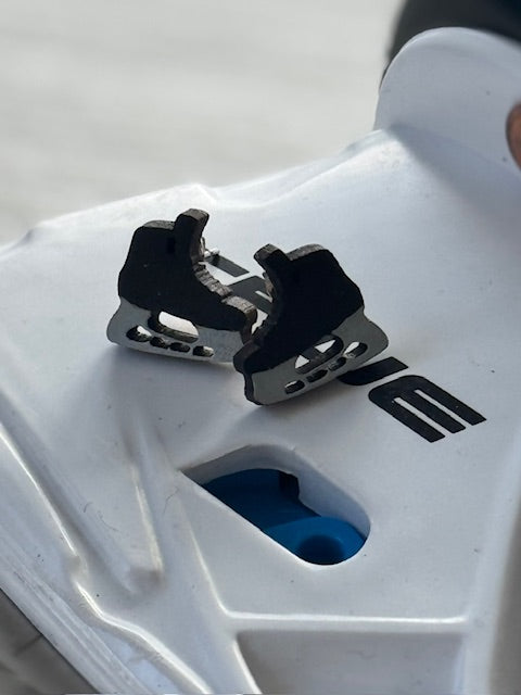 Hockey Skate Earrings β Perfect Gift for Ice Hockey Moms & Coaches