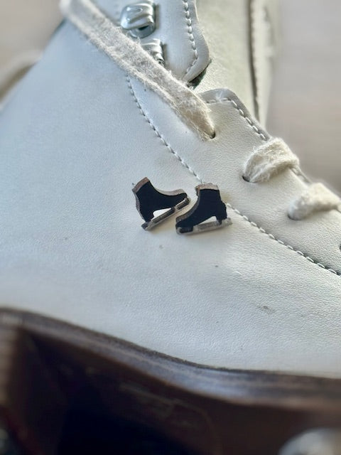 Figure Skate Earrings - Ice Skating Jewelry Gift for Skaters & Coaches