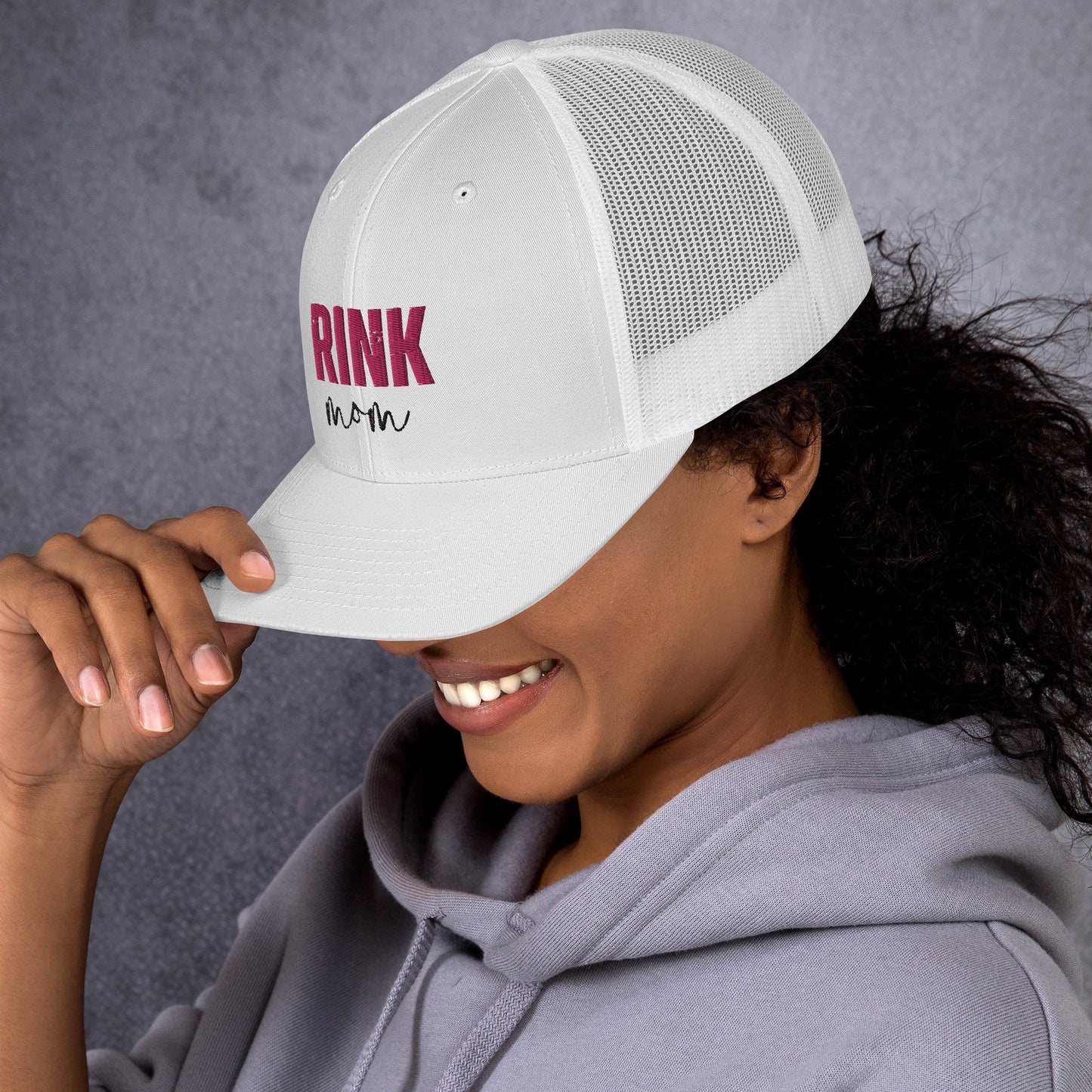 Rink Trucker Cap | Rink Mom Trucker Cap | Ice Chirps