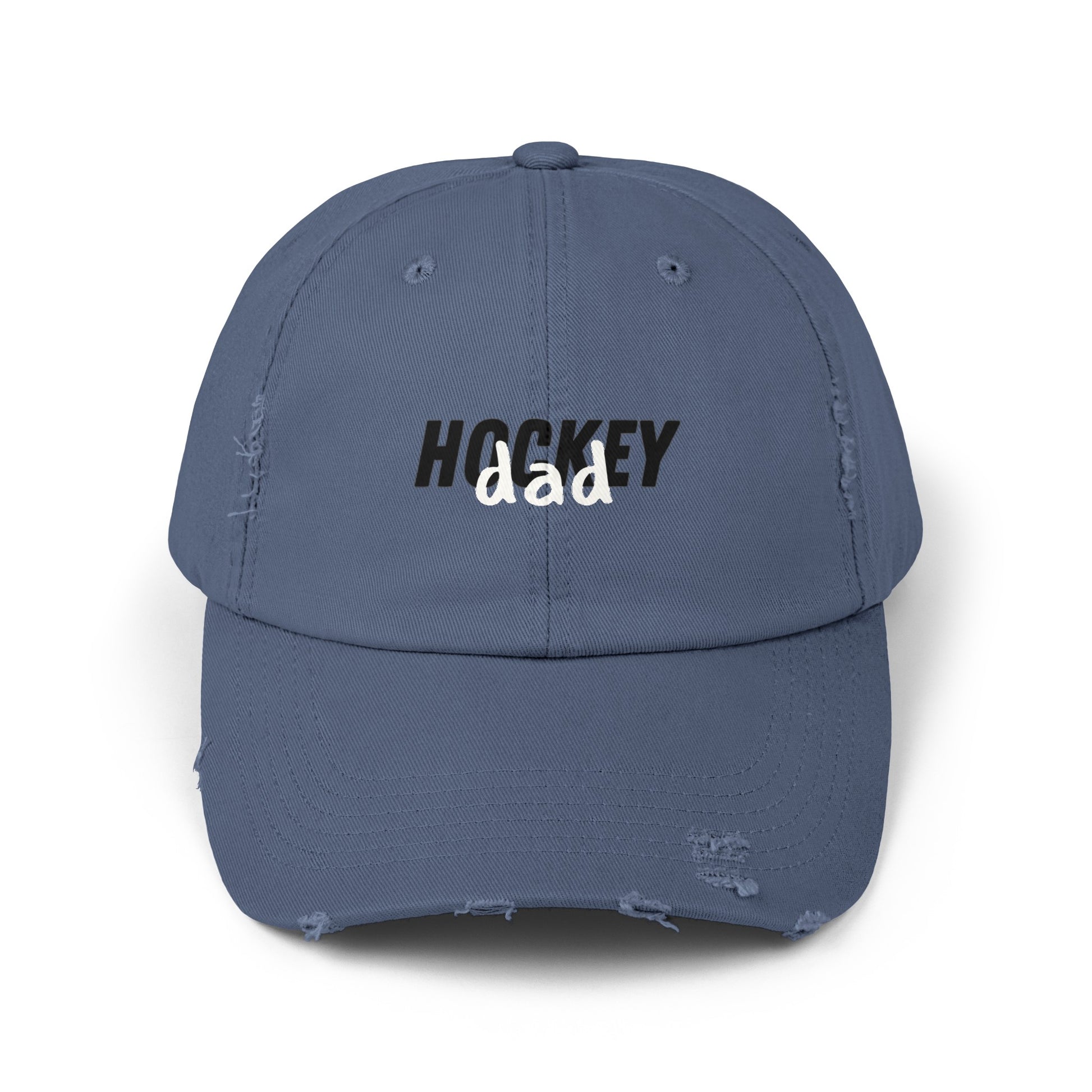 Hockey Dad Cap | Hockey Dad Distressed Cap | Ice Chirps