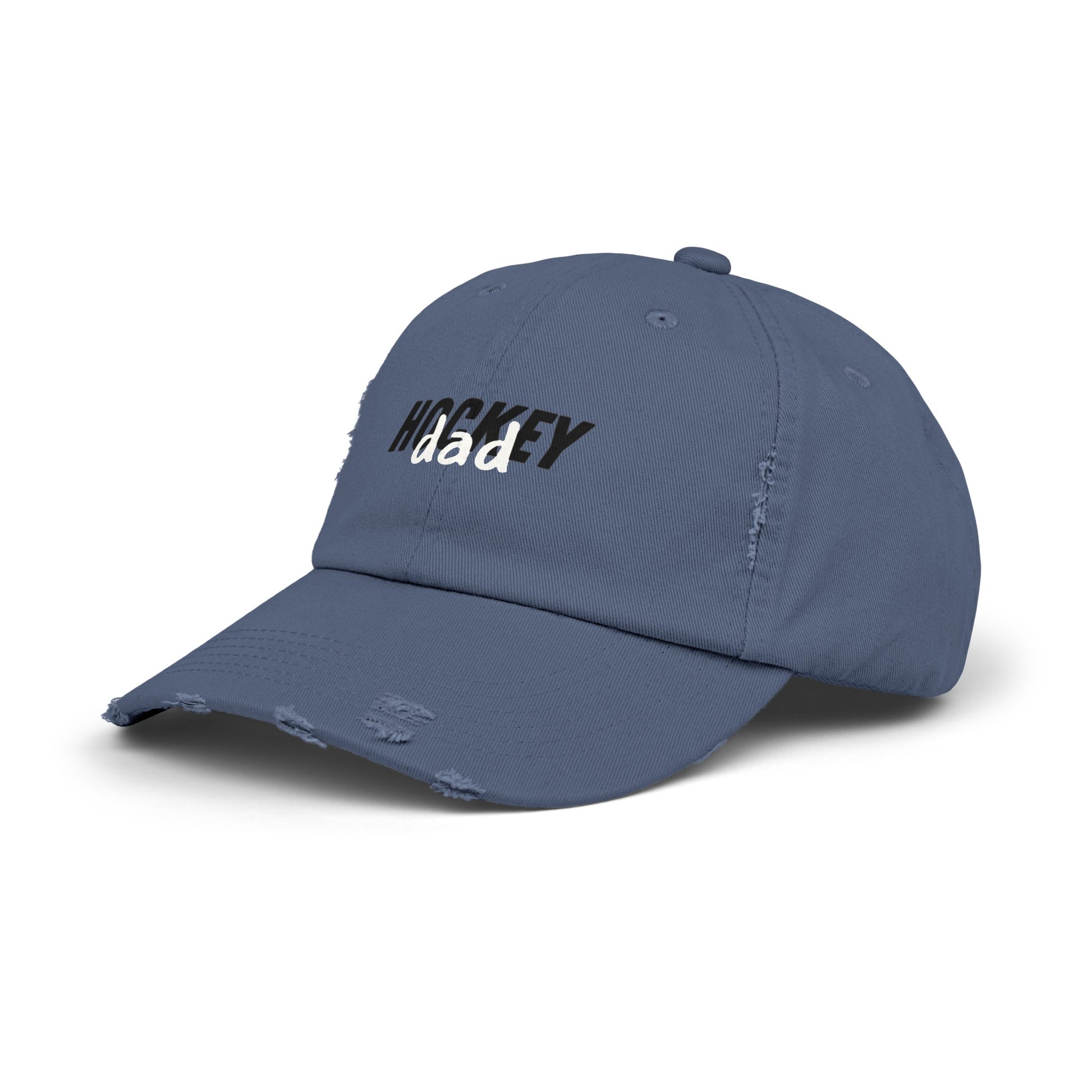 Hockey Dad Cap | Hockey Dad Distressed Cap | Ice Chirps