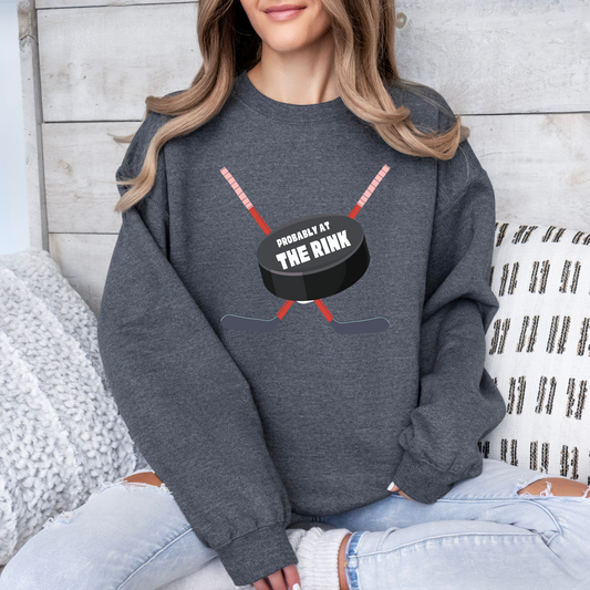 Rink Hockey Crewneck Sweatshirt | Rink Hockey Sweatshirt | Ice Chirps