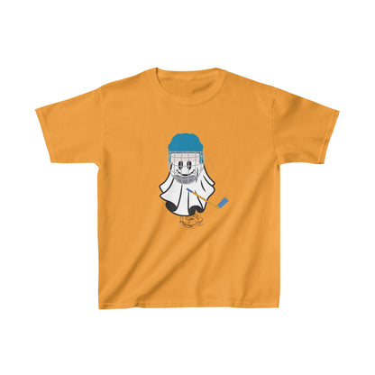 Kids Halloween Ghost Hockey Shirt