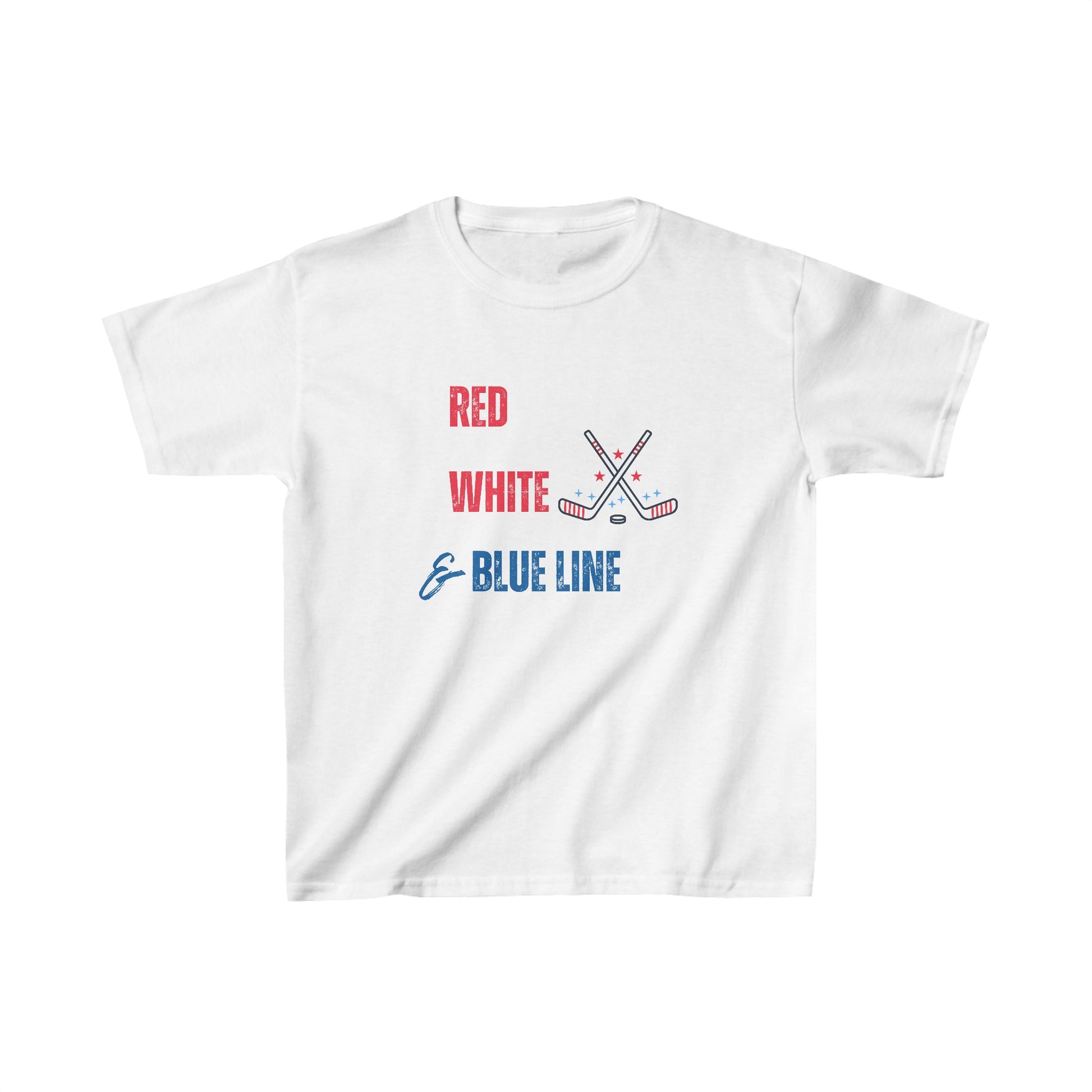 Patriotic Kids Hockey T-Shirt | Kids Hockey T-shirt | Ice Chirps