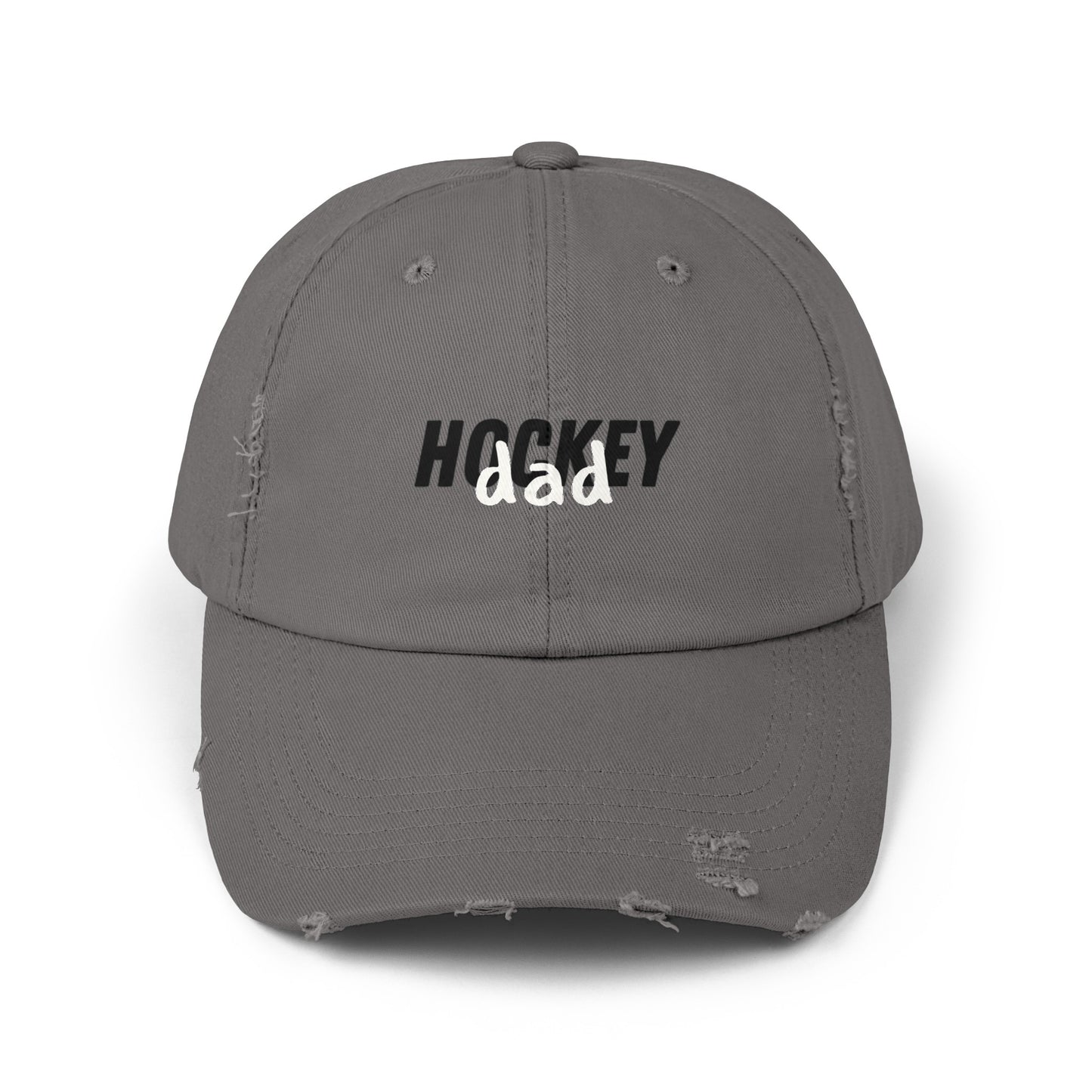 Hockey Dad Cap | Hockey Dad Distressed Cap | Ice Chirps