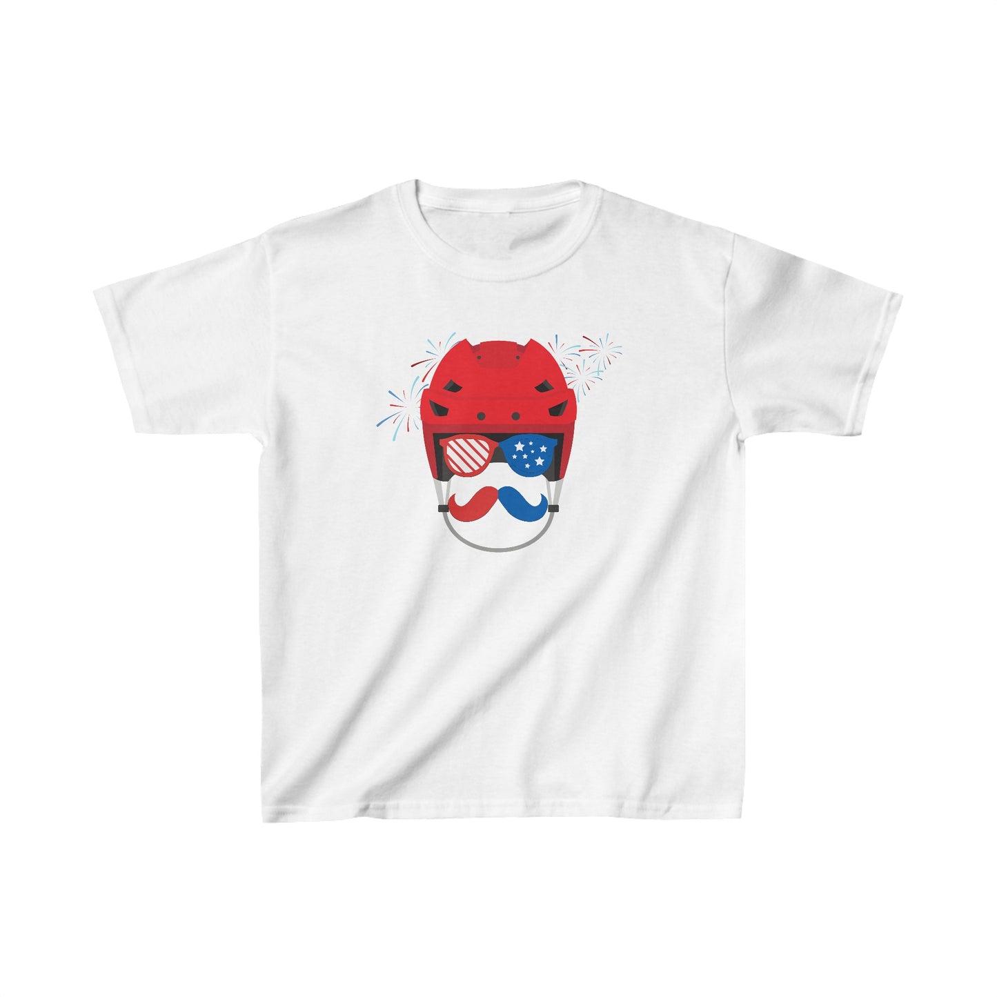 Hockey Kids T-Shirt | Kids White T-Shirt | Ice Chirps