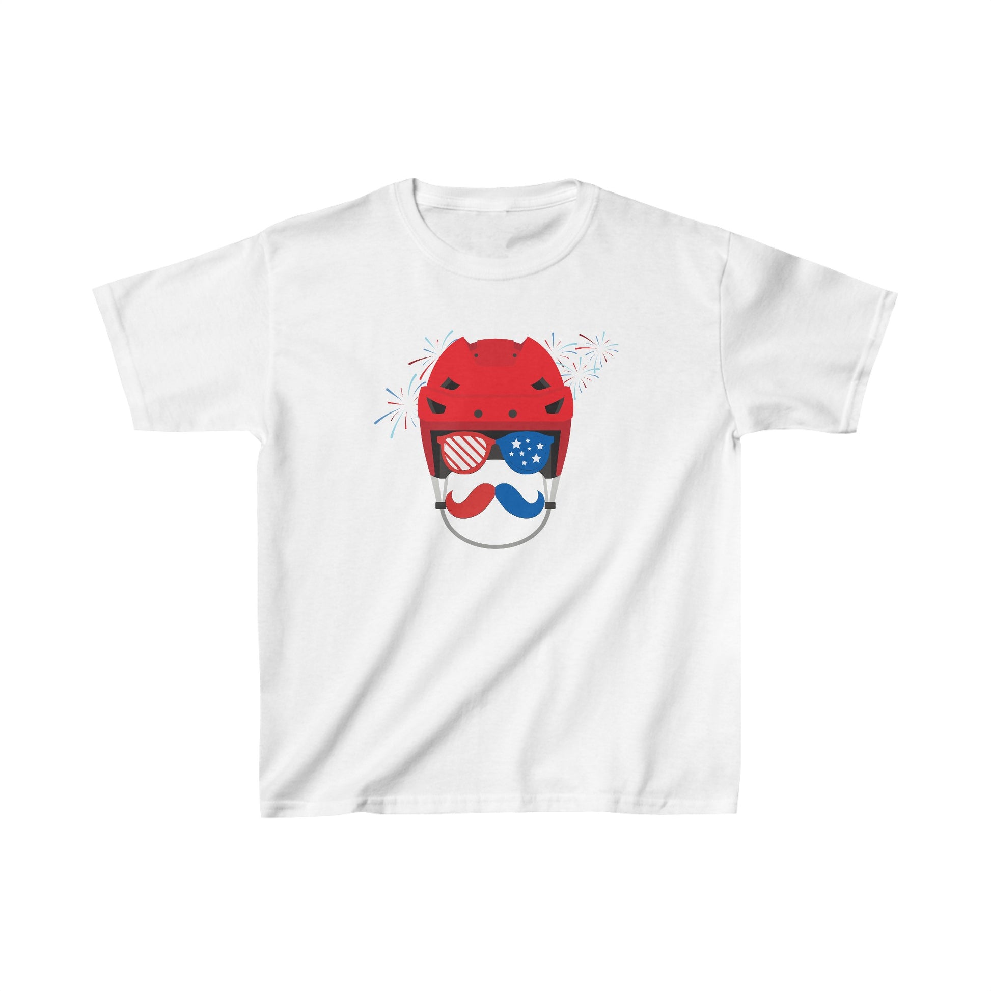 Hockey Kids T-Shirt | Kids White T-Shirt | Ice Chirps