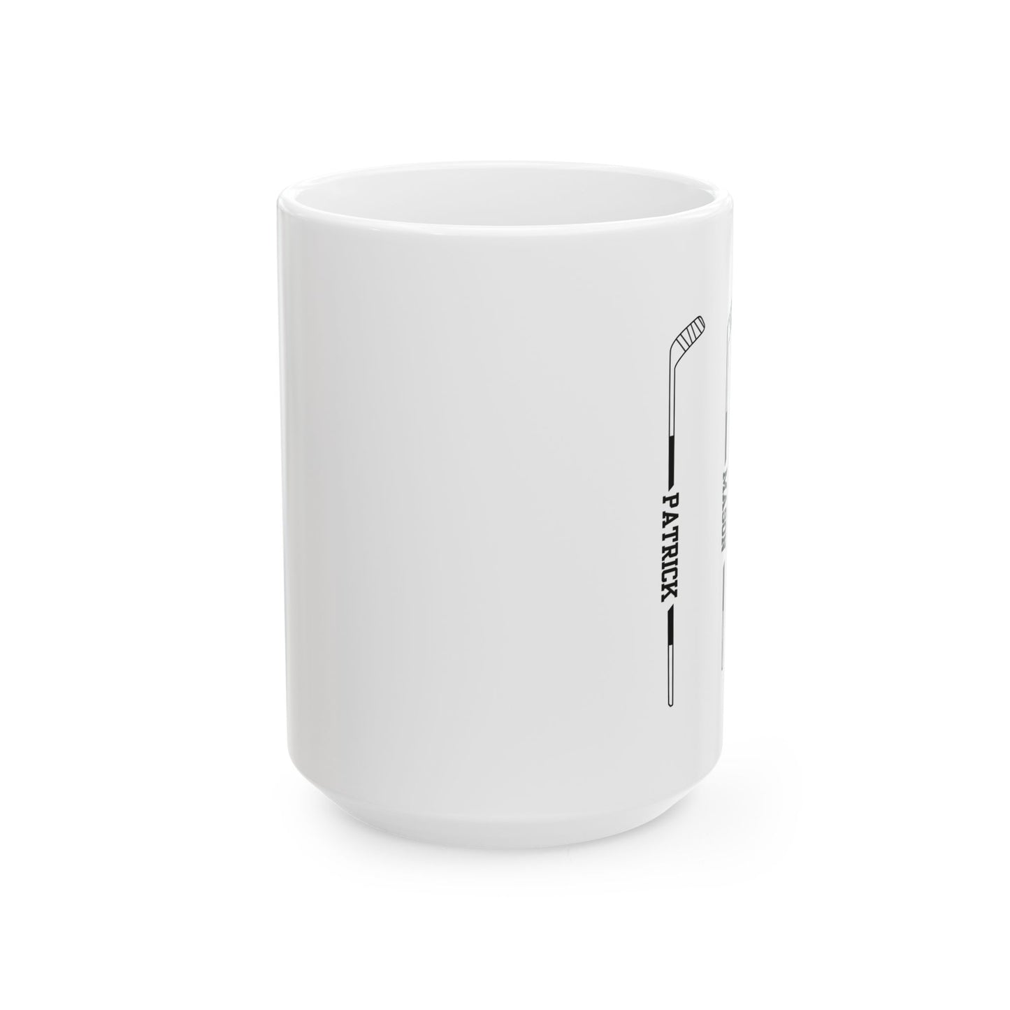 Customized Hockey Mom Dad Mug for Hockey Parents | Hockey Mom Gift Idea for Hockey Dad | Hockey Coach Gift | Personalized Hockey Player Mug