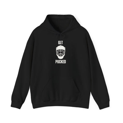 Funny Hockey Hoodie | Gift for Hockey Fan | Christmas Gift for Hockey Player | Calm Your Mitts Funny Hockey Hoodie | Gift for Dad Hockey