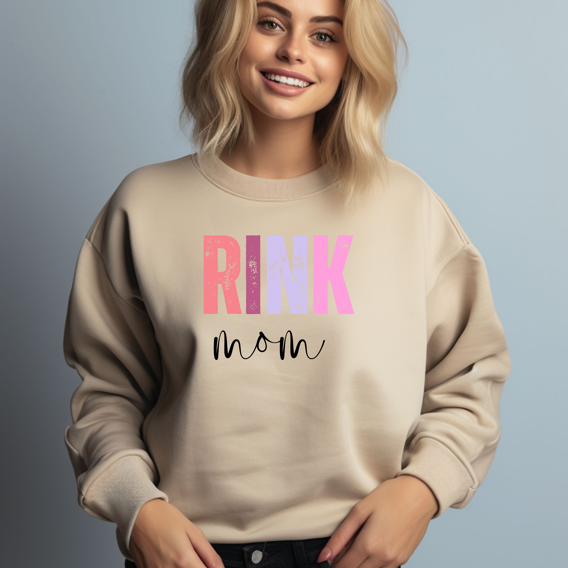 Rink Mom Unisex Sweatshirt |  Unisex Sweatshirt | Ice Chirps