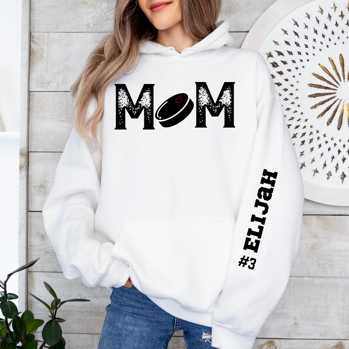 Custom Hockey Mom Hoodie | Hockey Mom Hoodie | Ice Chirps