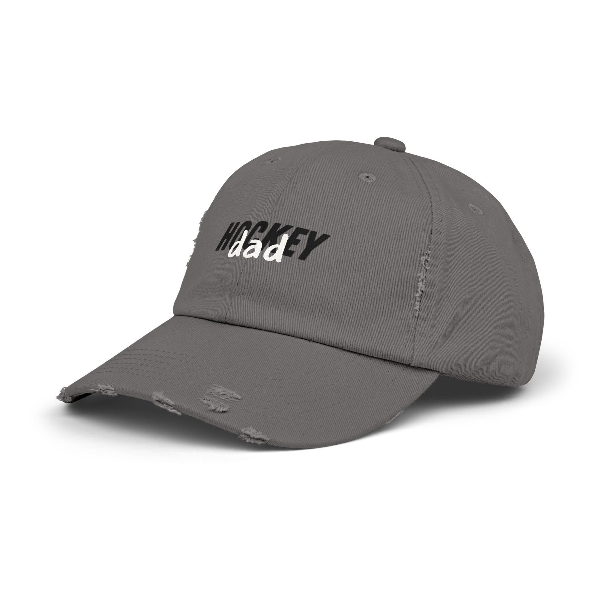 Hockey Dad Cap | Hockey Dad Distressed Cap | Ice Chirps