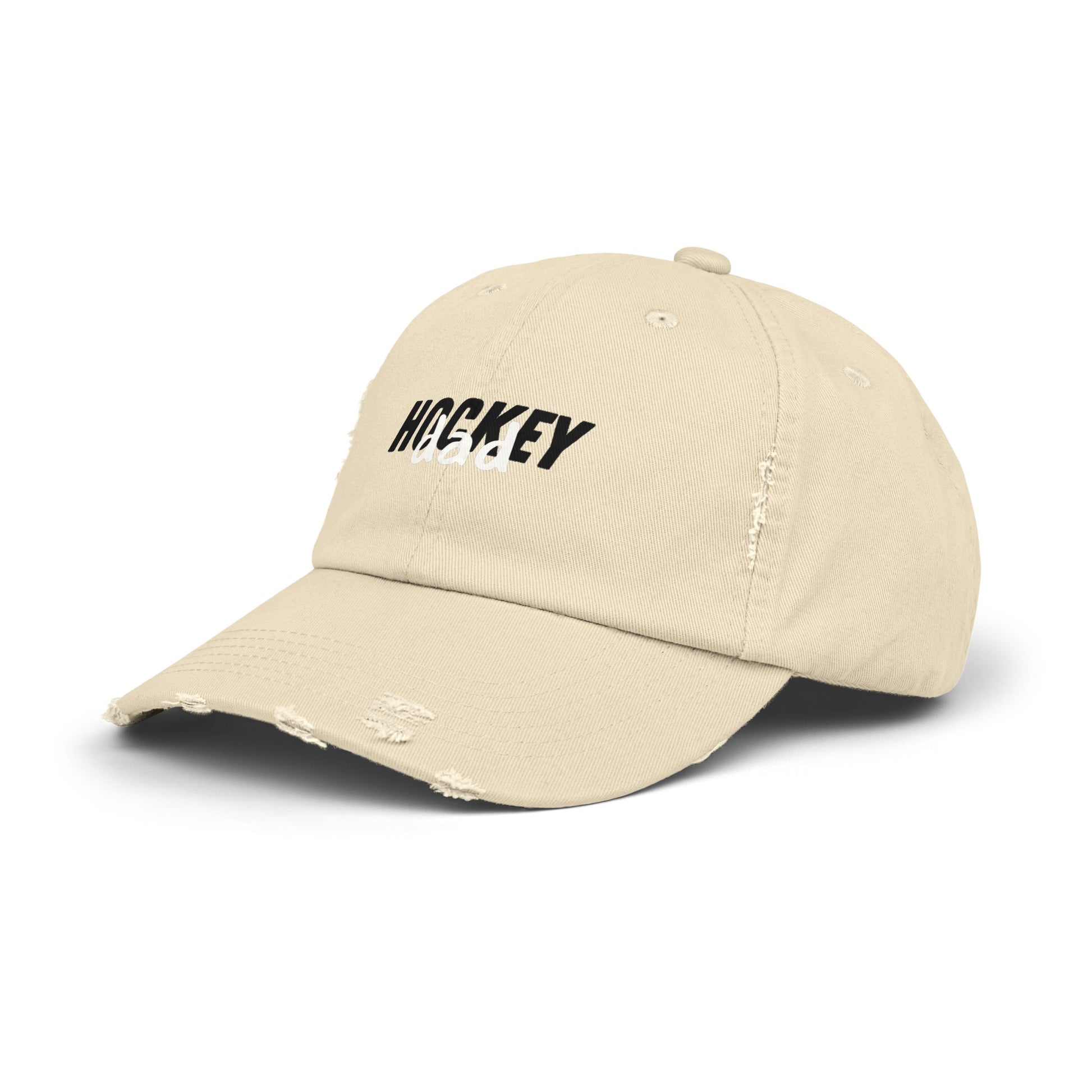 Hockey Dad Cap | Hockey Dad Distressed Cap | Ice Chirps