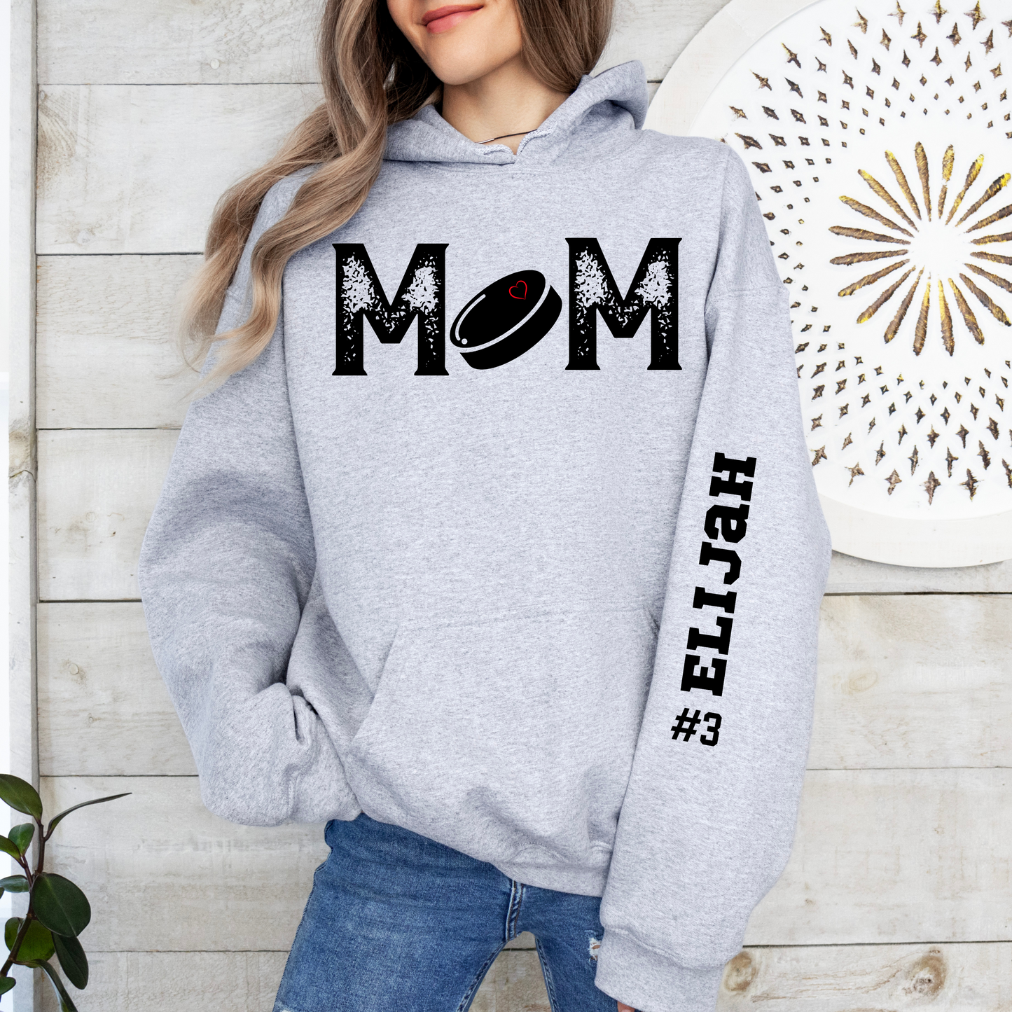 Custom Hockey Mom Hoodie | Hockey Mom Hoodie | Ice Chirps