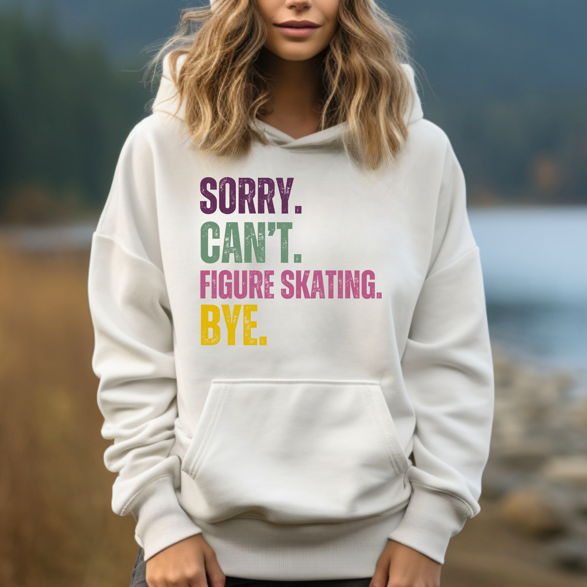 Skating Bye Hoodie | Bye Hoodie | Ice Chirps