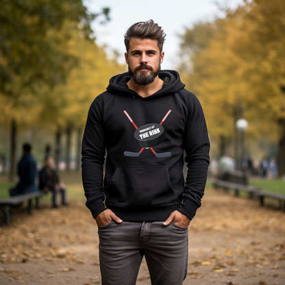 Probably at the Rink Men's Hoodie Hockey Dad Sweatshirt