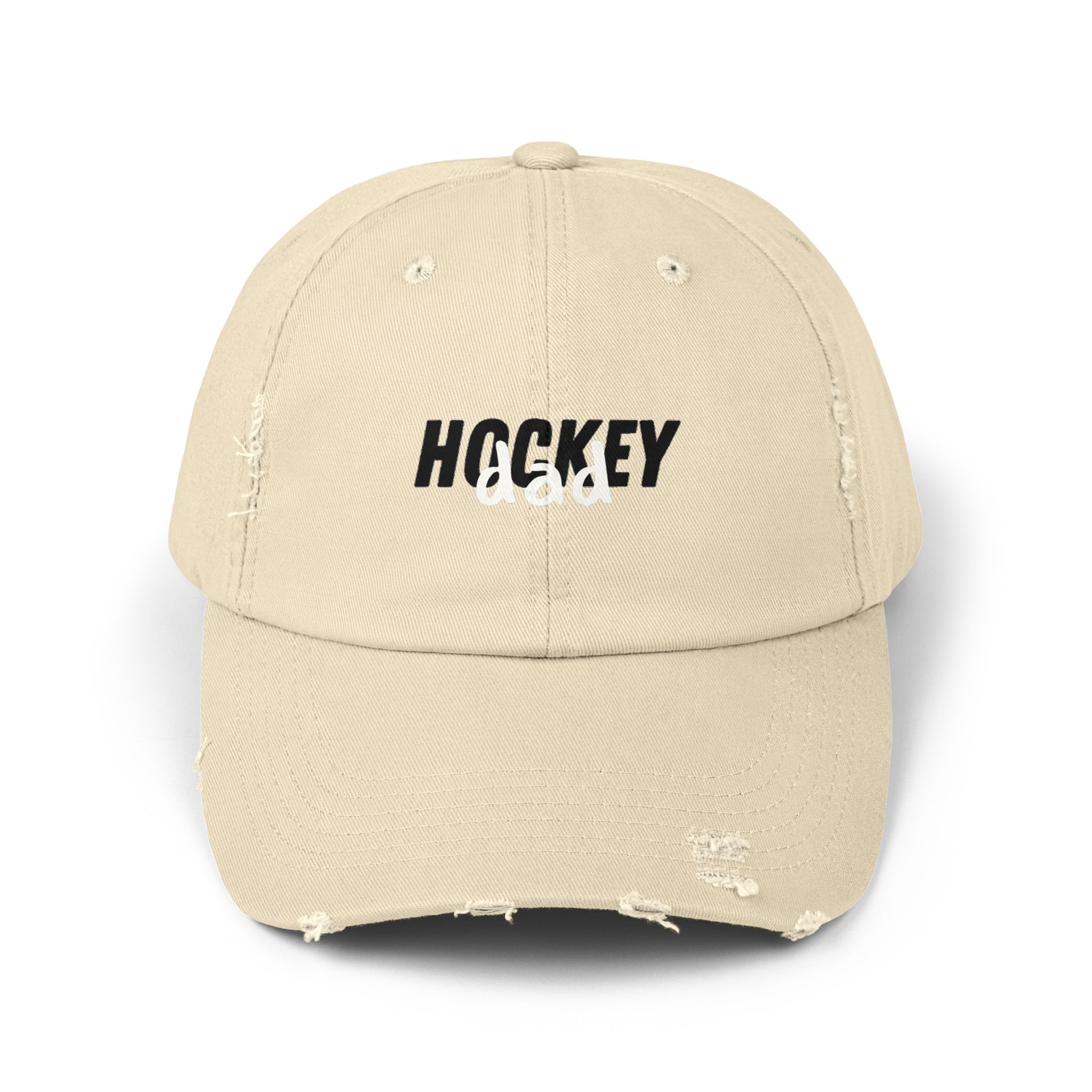 Hockey Dad Cap | Hockey Dad Distressed Cap | Ice Chirps