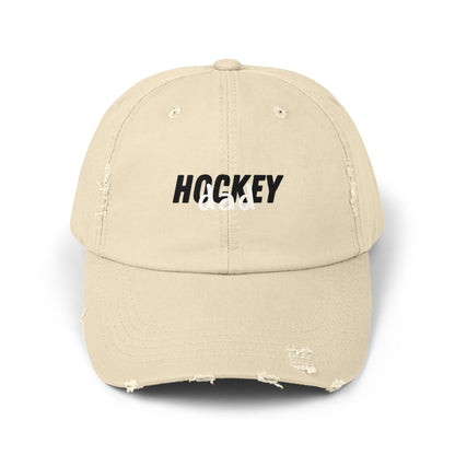 Hockey Dad Cap | Hockey Dad Distressed Cap | Ice Chirps