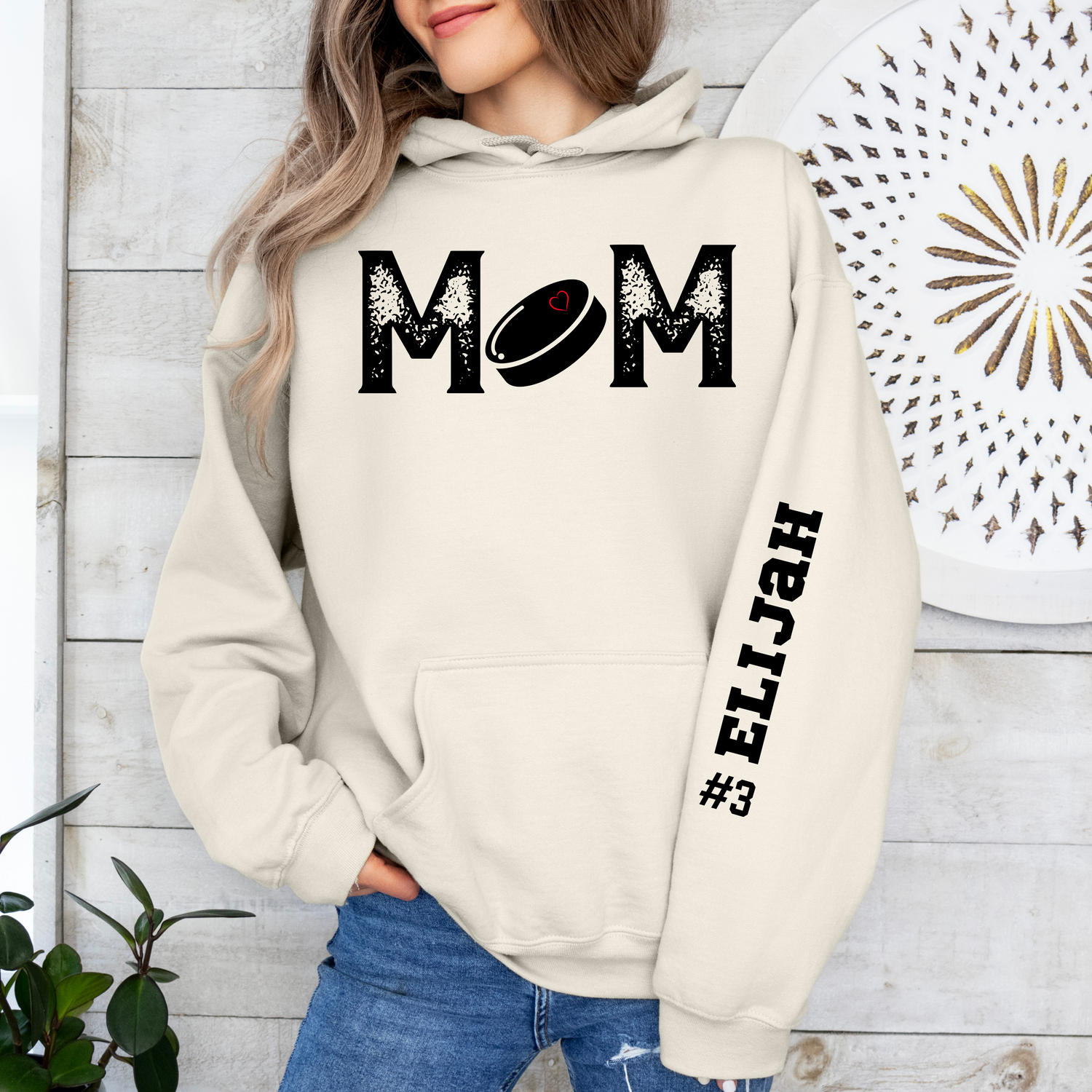 Custom Hockey Mom Hoodie | Hockey Mom Hoodie | Ice Chirps
