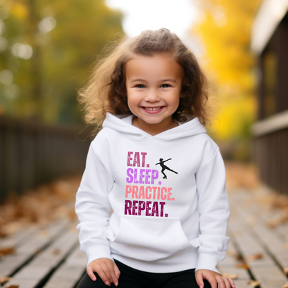 Figure Skating Ice Rink Youth Hoodie