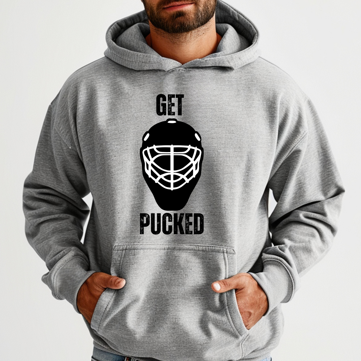 Get Pucked Men's Hoodie