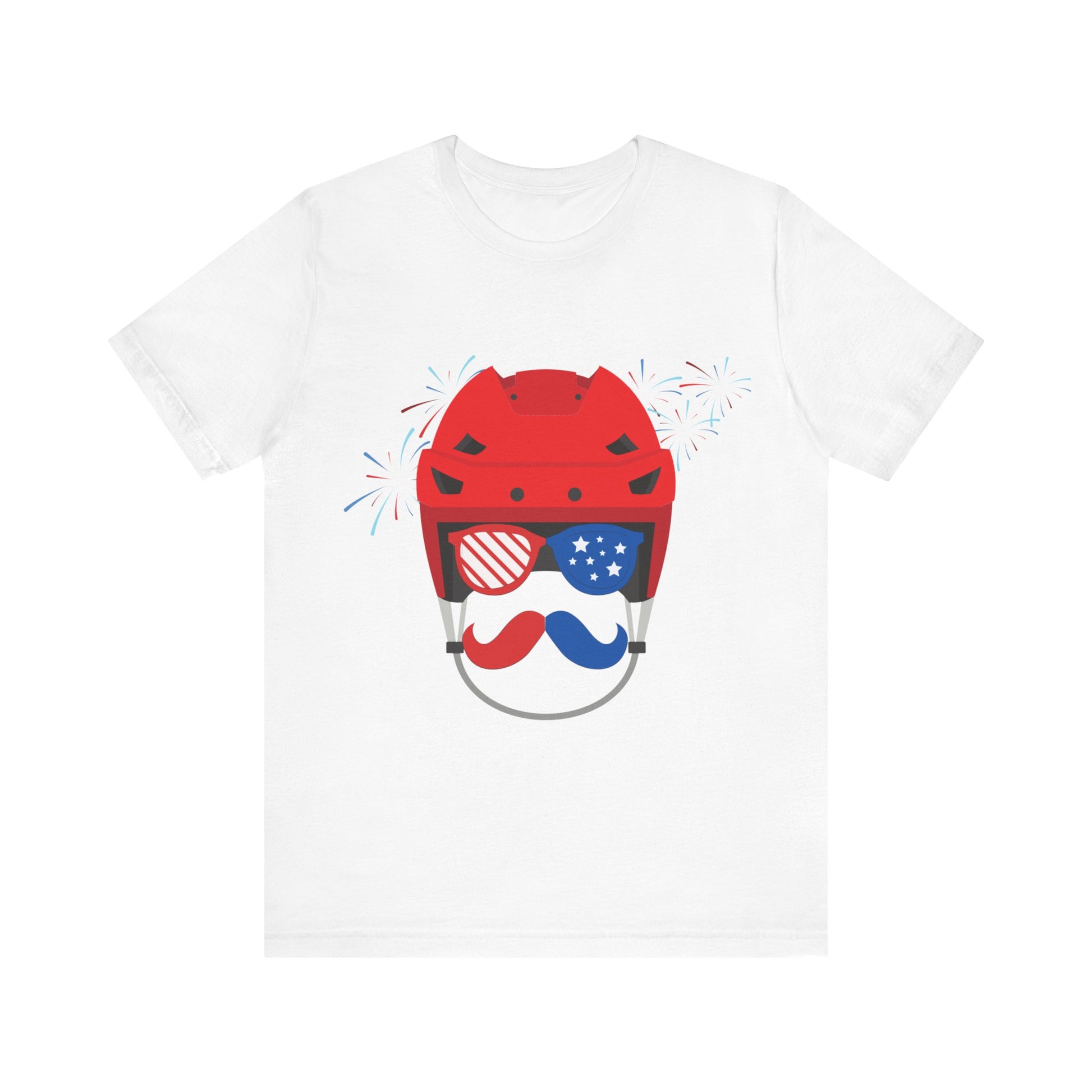Men's Hockey T-Shirt | Men White T-Shirt | Ice Chirps