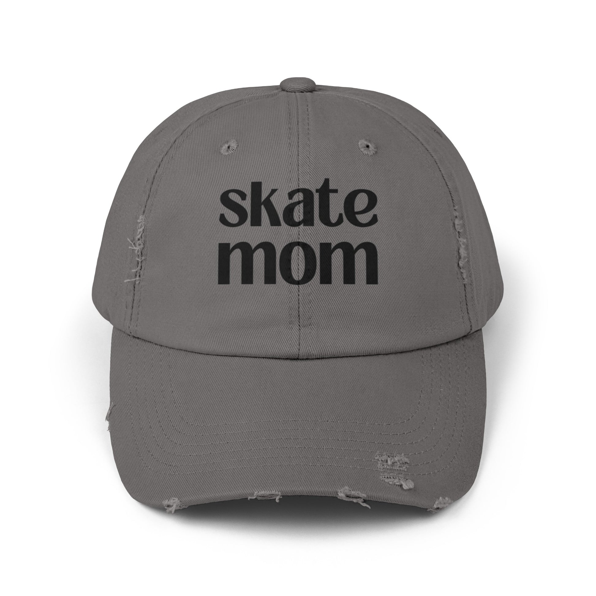 Skate Mom Distressed Cap | Skate Mom Cap | Ice Chirps