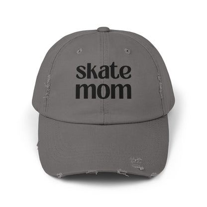 Skate Mom Distressed Cap | Skate Mom Cap | Ice Chirps