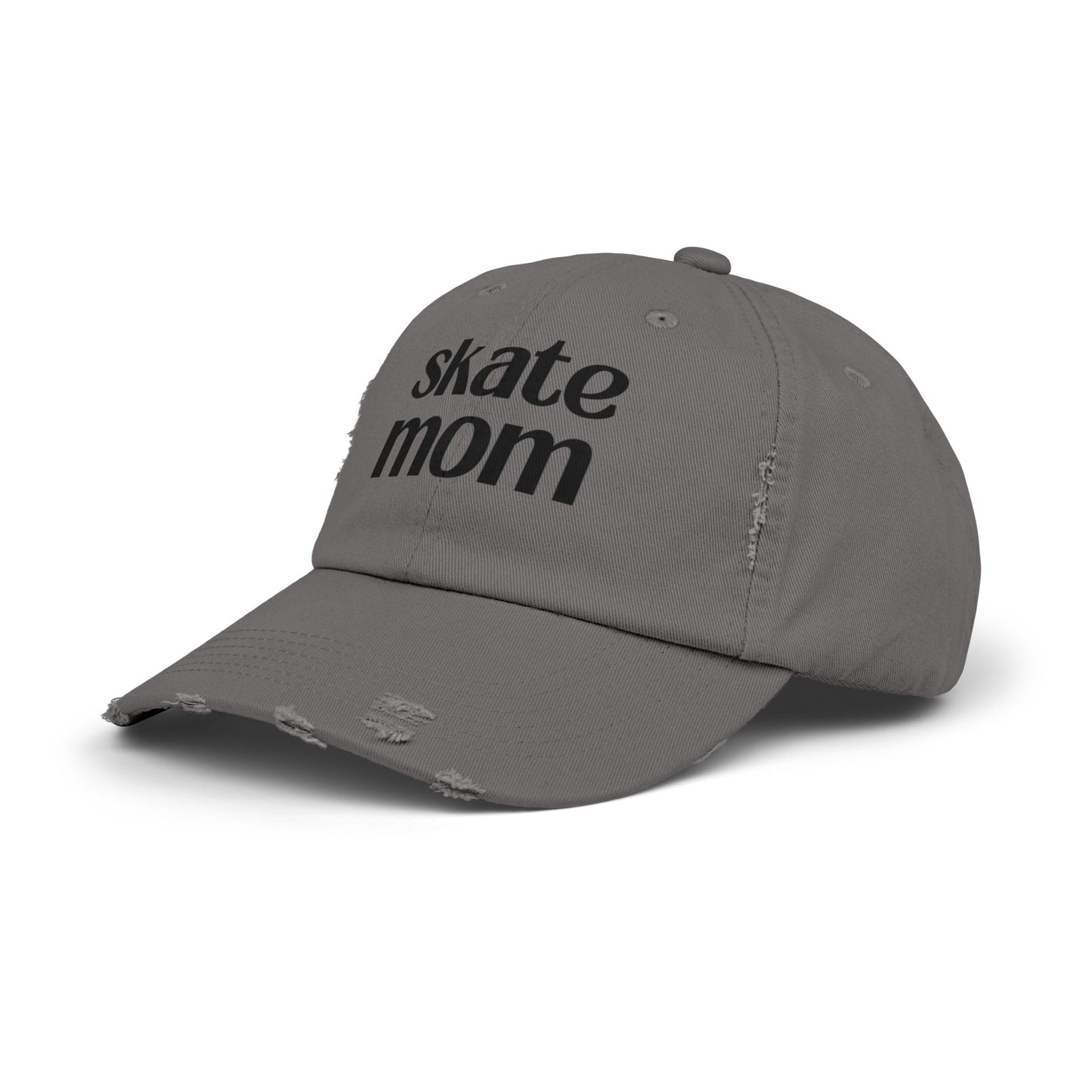 Skate Mom Distressed Cap | Skate Mom Cap | Ice Chirps