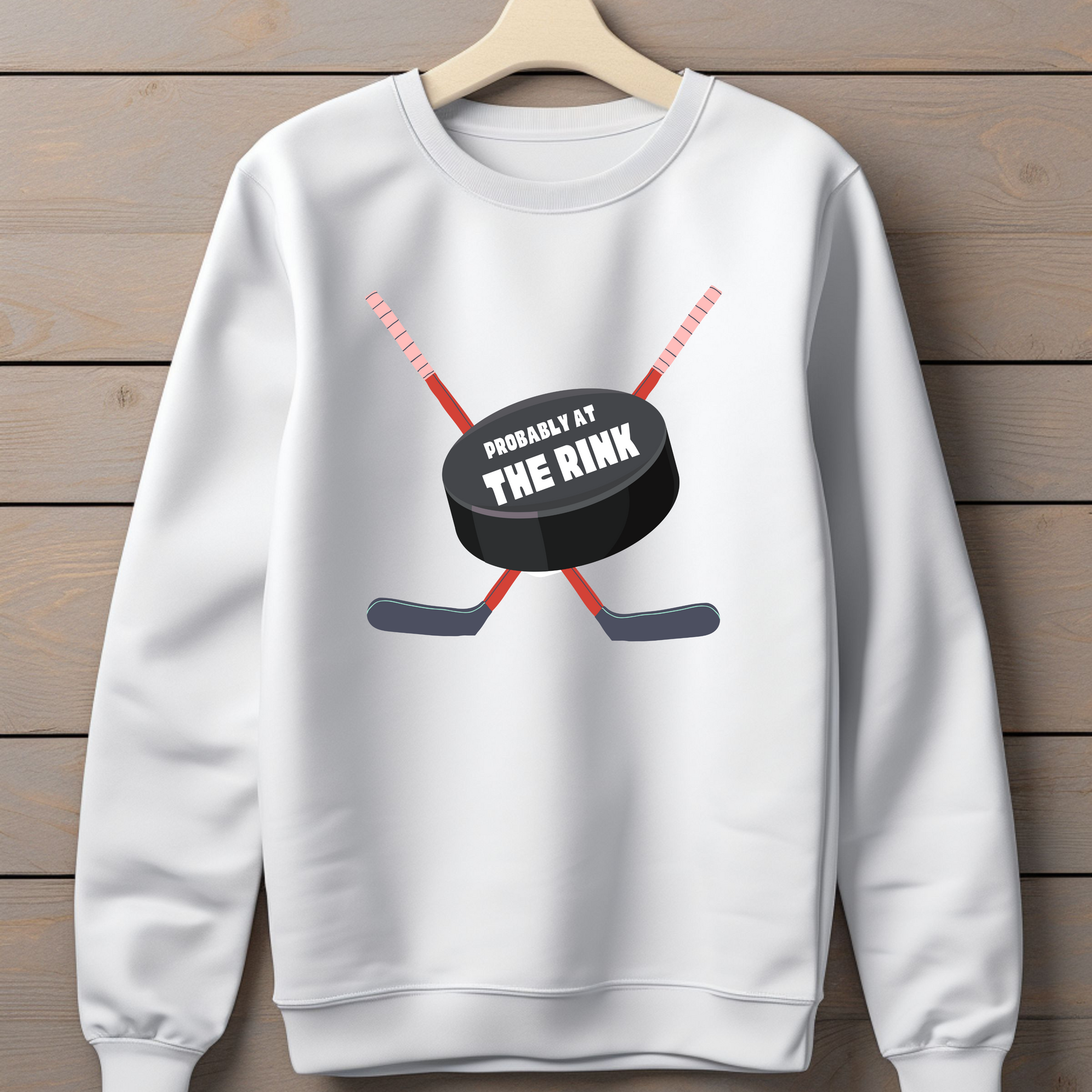 Rink Hockey Crewneck Sweatshirt | Rink Hockey Sweatshirt | Ice Chirps