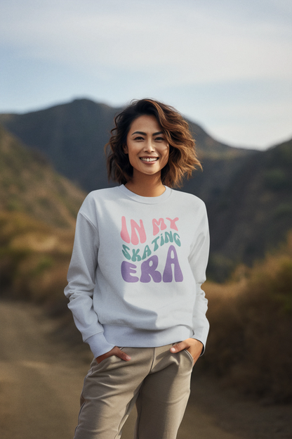 Womens Crew Neck Sweatshirt |  Unisex Skating Sweatshirt | Ice Chirps