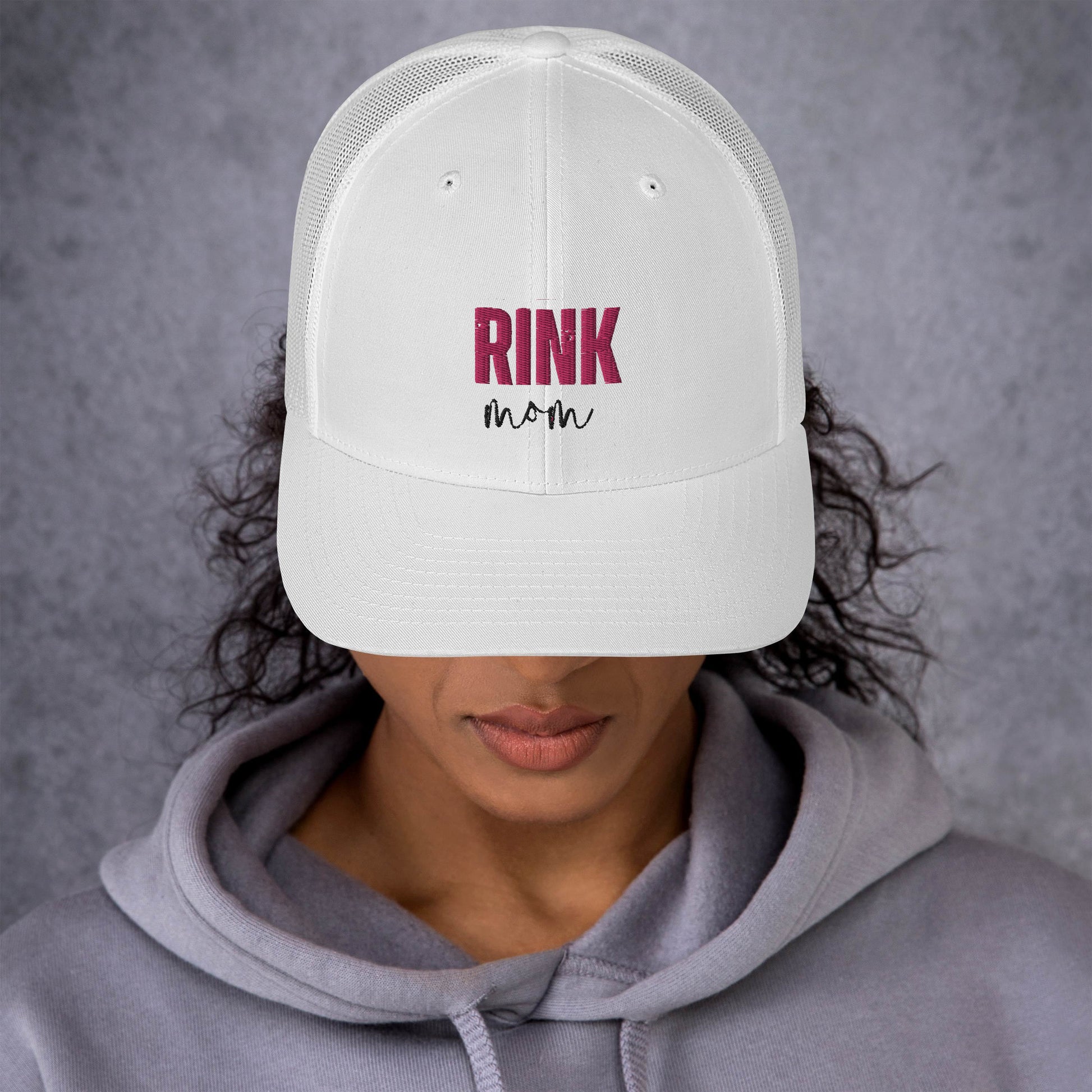 Rink Trucker Cap | Rink Mom Trucker Cap | Ice Chirps