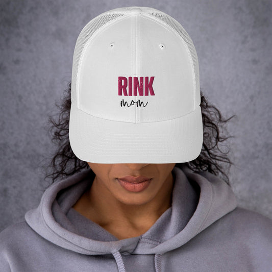 Rink Trucker Cap | Rink Mom Trucker Cap | Ice Chirps